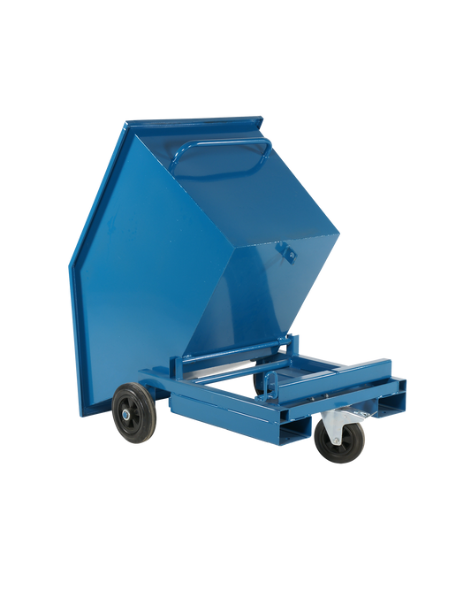 Benna Ribaltabile TV300 - Contenitore Ribaltabile su Ruote per muletto 300L