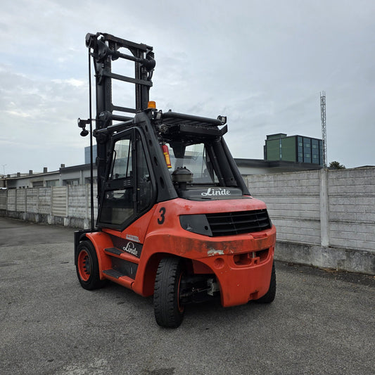 Linde H70D-01 usato 2010 - carrello elevatore diesel - foto 2