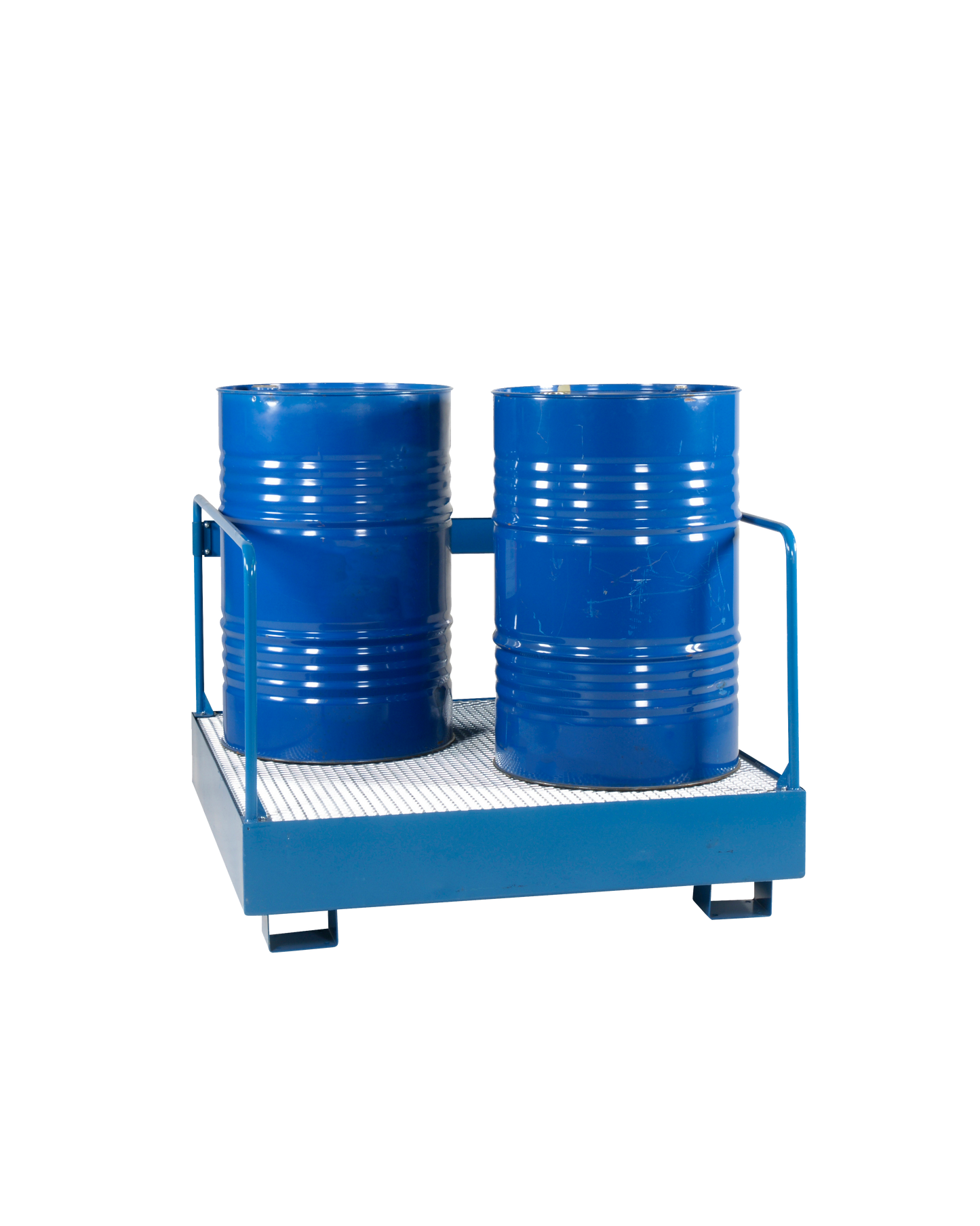 Pallet di ritenzione per Fusti - Capacità: 4 Barili/Fusti