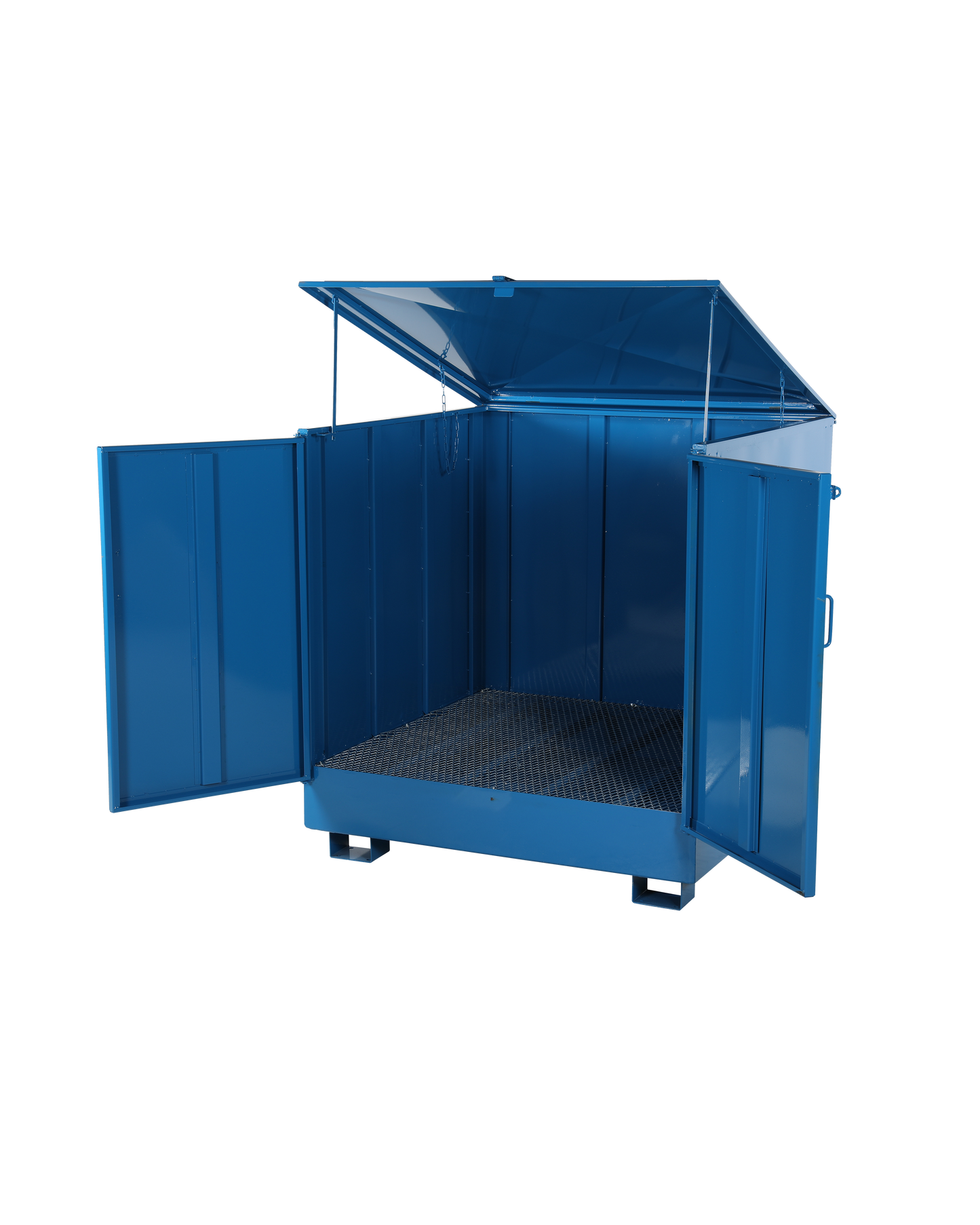 Pallet di ritenzione per Fusti - Capacità: 4 Barili/Fusti