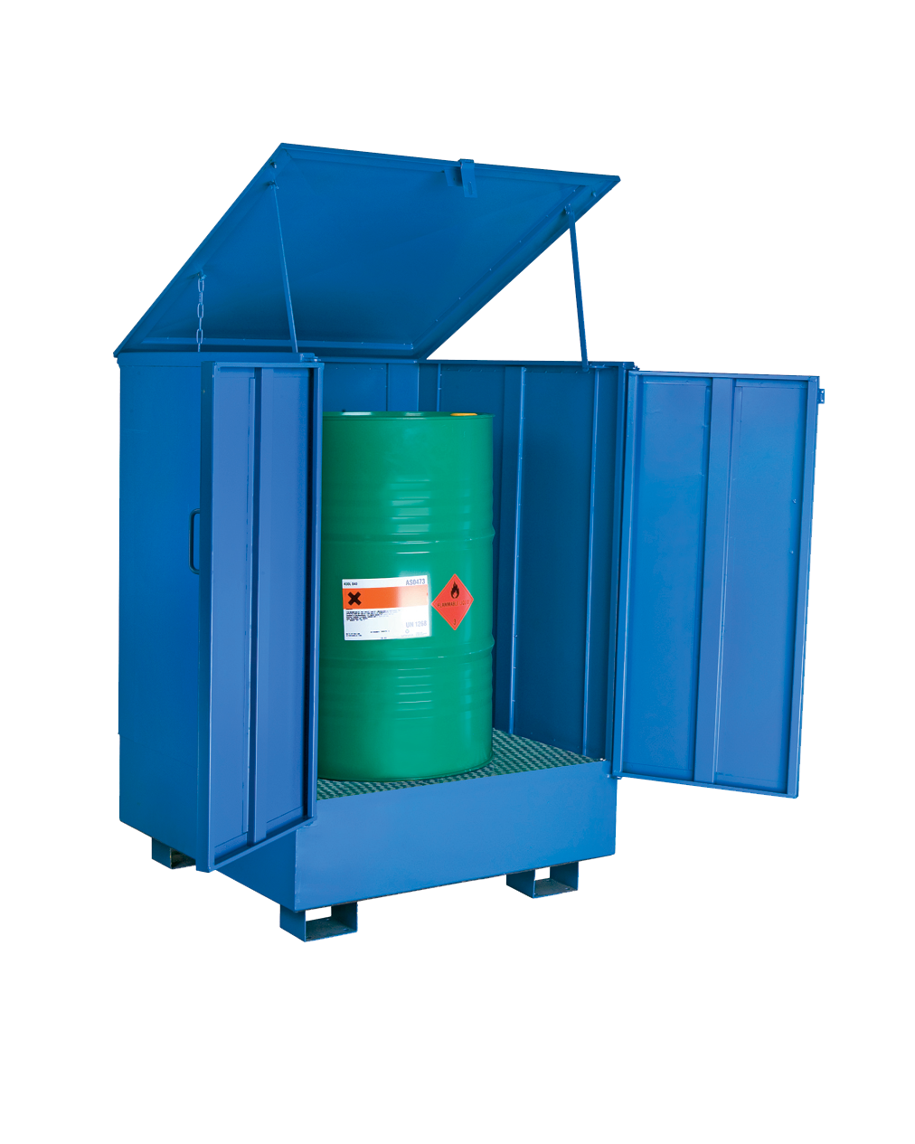 Pallet di ritenzione per Fusti - CapacitĂ : 1 Barile/Fusto