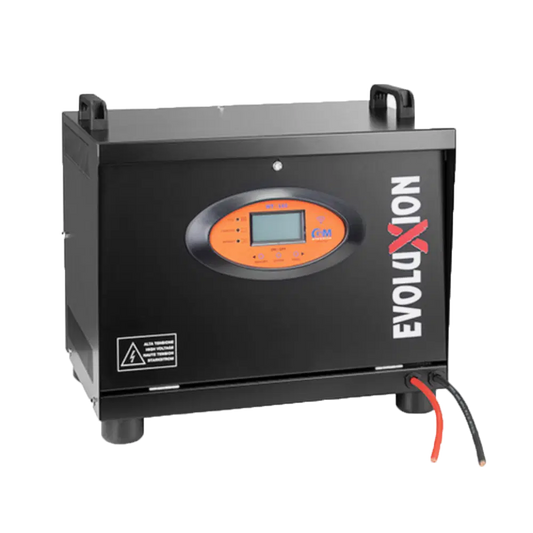 Caricabatterie per carrelli elevatori 24V e 48V