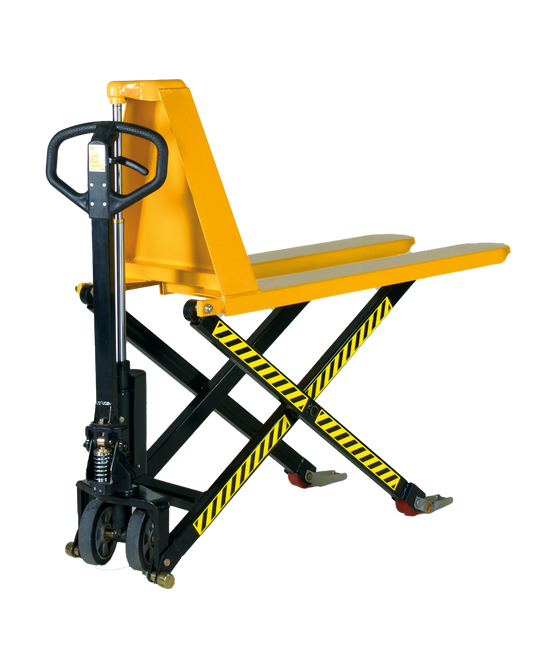 Transpallet a pantografo per sollevamento ergonomico