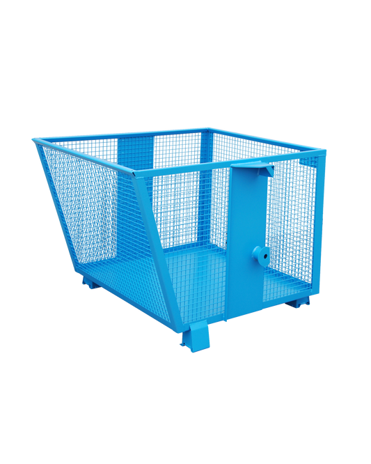 Contenitore Ribaltabile Sovrapponibile in Grigliato BSK-G 90 – 0,90 m³