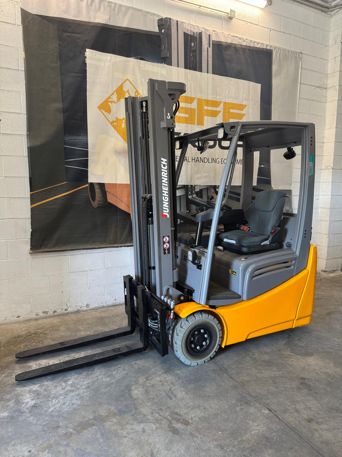 EFG 215 Li-Ion Jungheinrich - Anno: 2019 - Carrello elevatore frontale elettrico