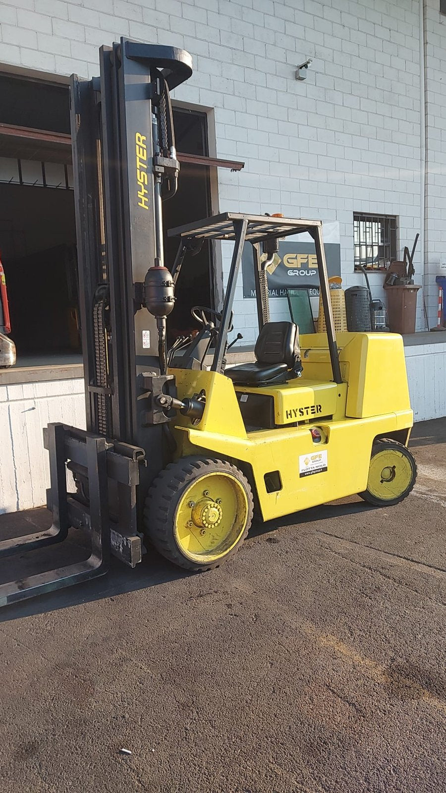 Hyster S7.00XL usato 2005 - carrello elevatore diesel - foto 4