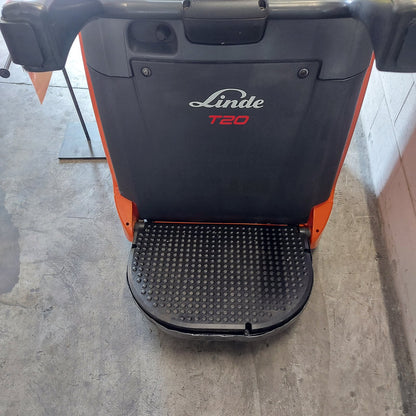 Linde T20 AP usato 2017 - transpallet elettrico con pedana - foto 3