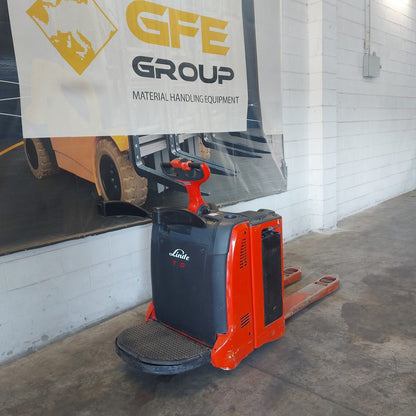 Linde T20 AP usato 2019 - transpallet elettrico con pedana - foto 2
