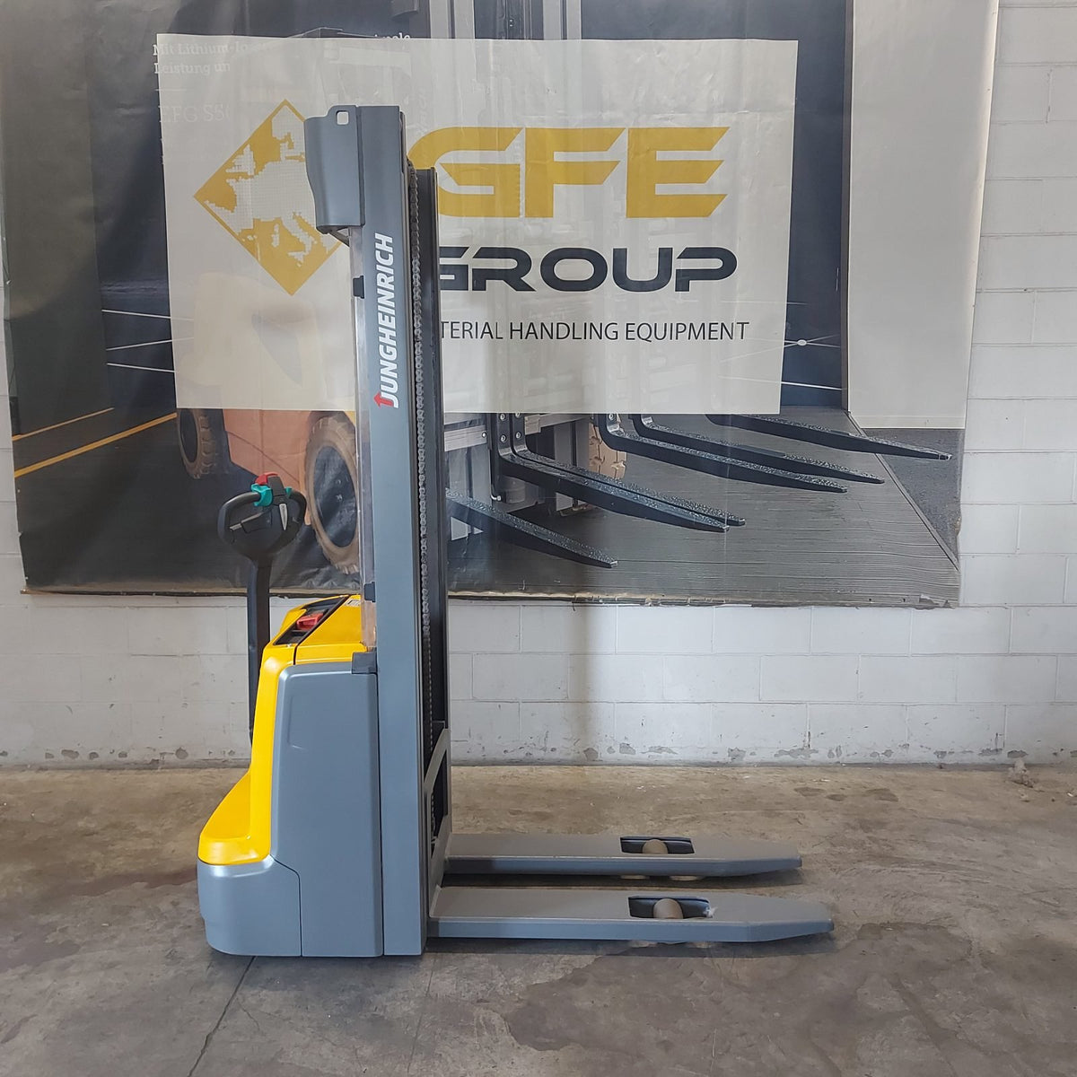 Jungheinrich EJC 112 usato 2019 - stoccatore elettrico - foto 3