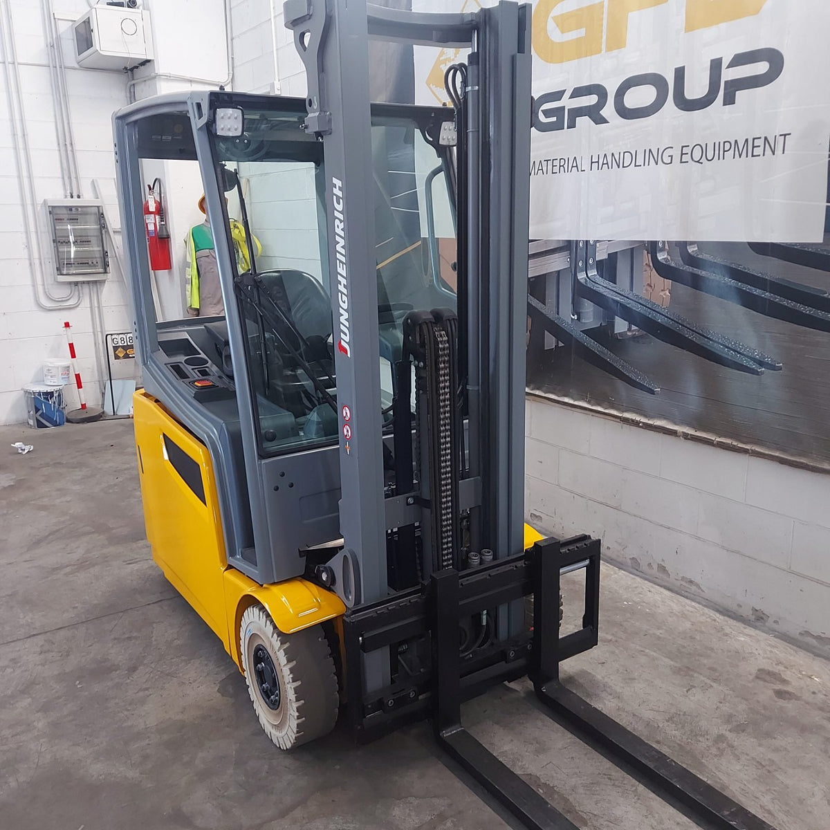 Jungheinrich EFG 216k usato 2021 - carrello elevatore elettrico - foto 3