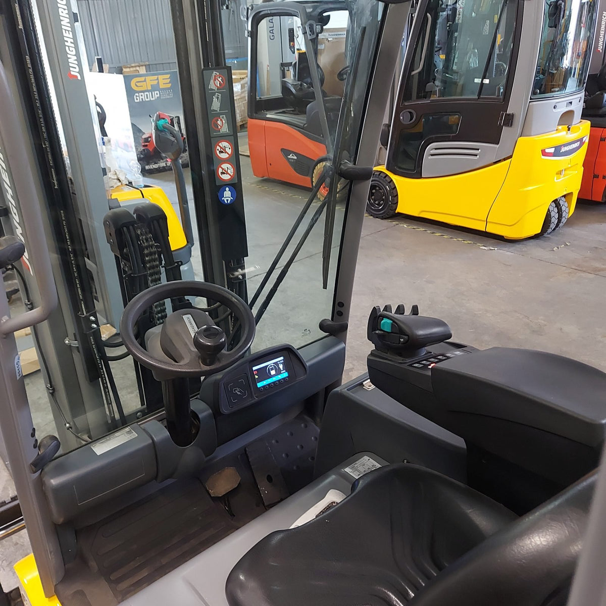 Jungheinrich EFG 216k usato 2021 - carrello elevatore elettrico - foto 8