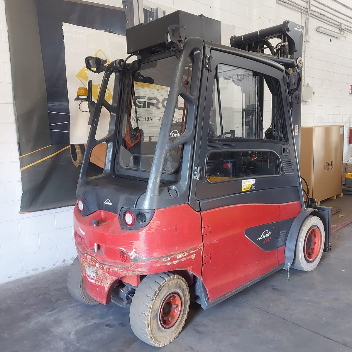 Linde E50HL-01/600 usato 2017 - carrello elevatore elettrico - foto 2