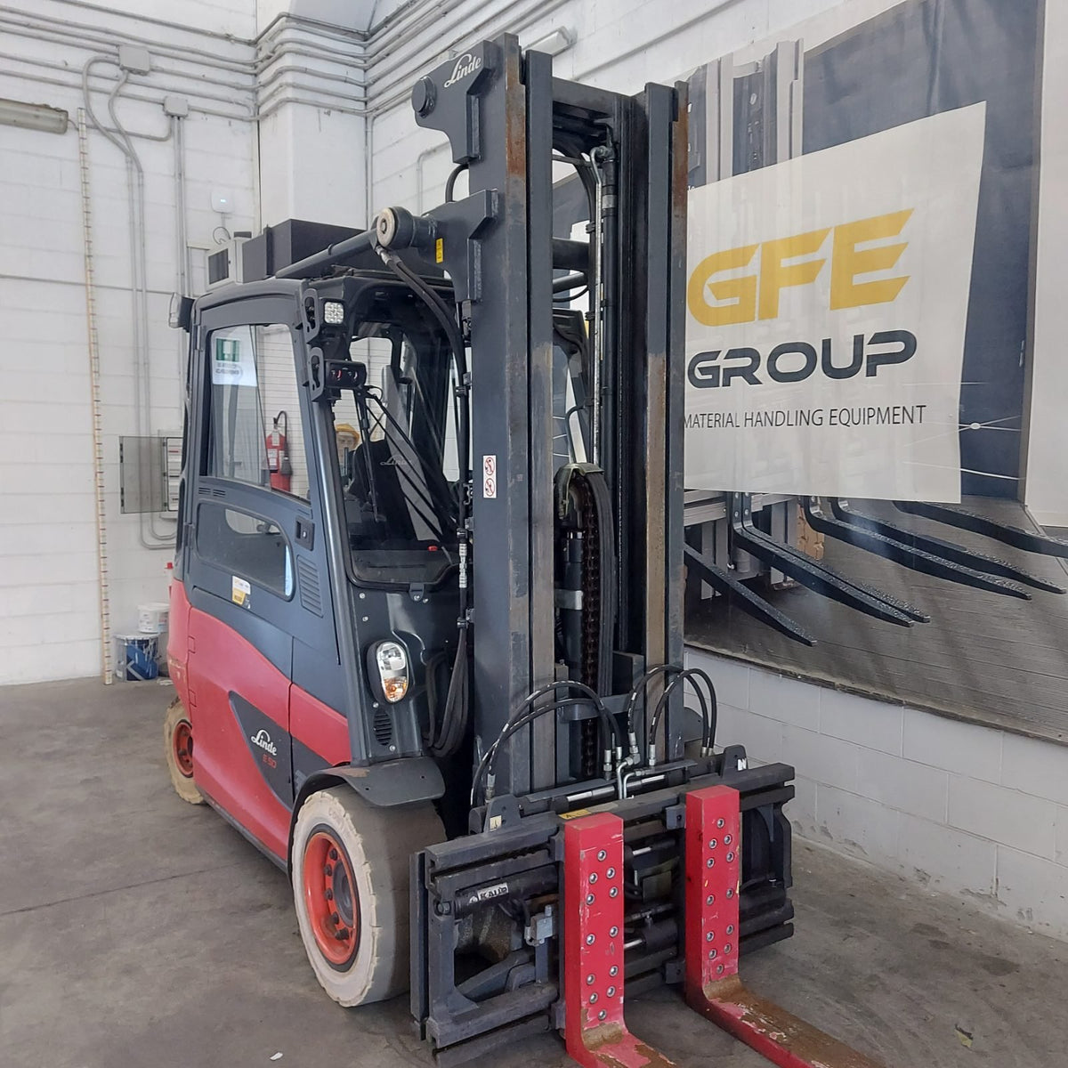 Linde E50HL-01/600 usato 2017 - carrello elevatore elettrico - foto 3