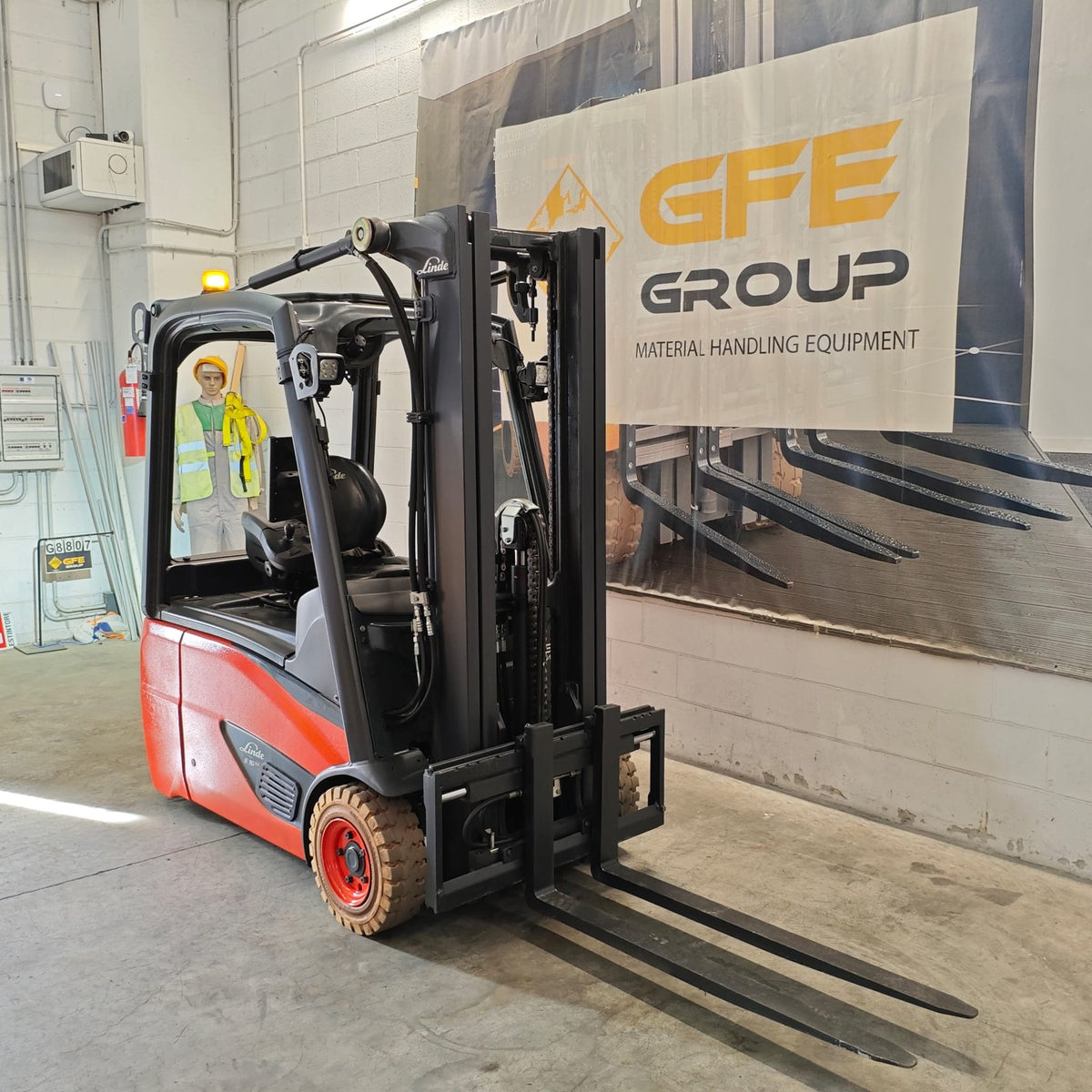 Linde E16-02 usato 2020 - carrello elevatore elettrico - foto 2