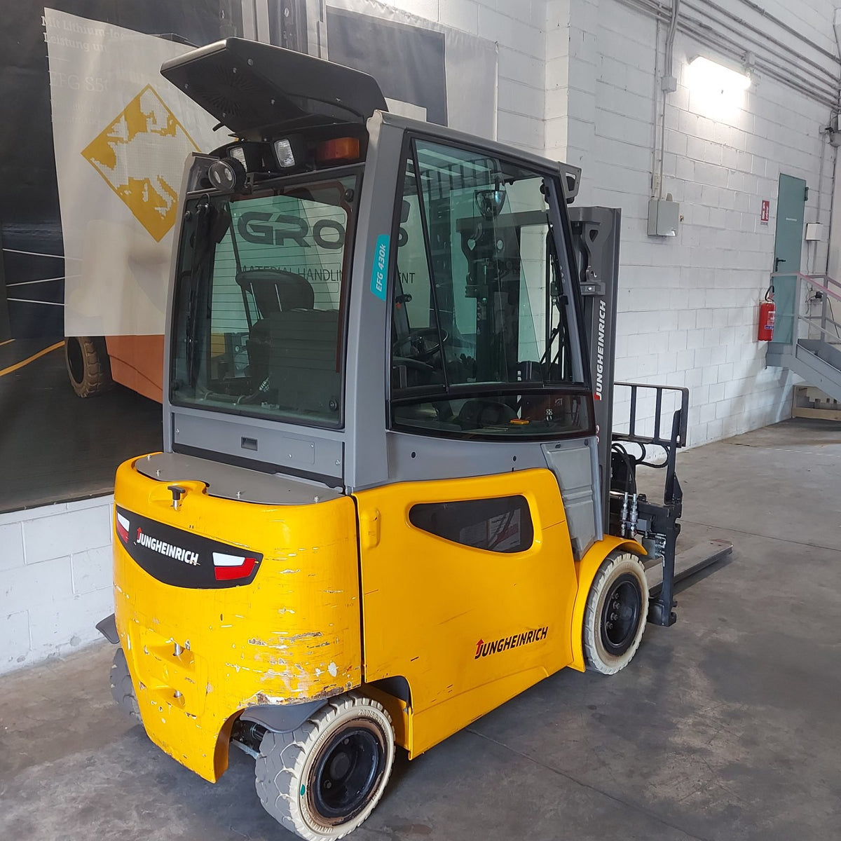 Jungheinrich EFG 430k usato 2020 - carrello elevatore elettrico - foto 2