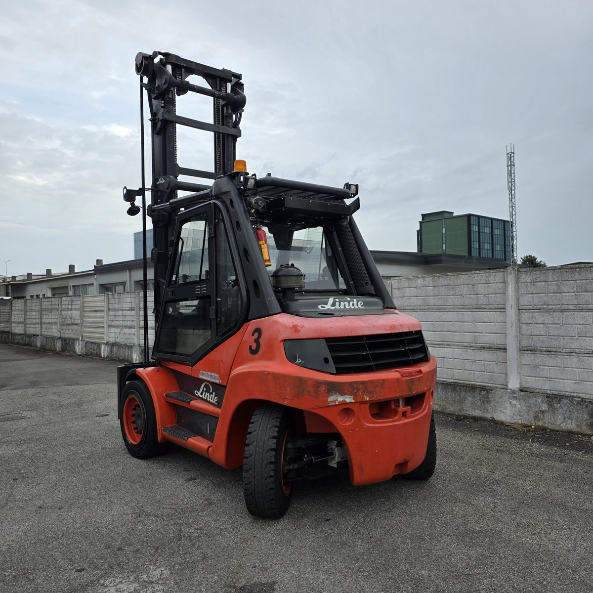 Linde H70D-01 usato 2010 - carrello elevatore diesel - foto 2