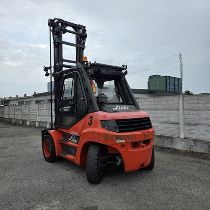 Linde H70D-01 usato 2010 - carrello elevatore diesel - foto 2