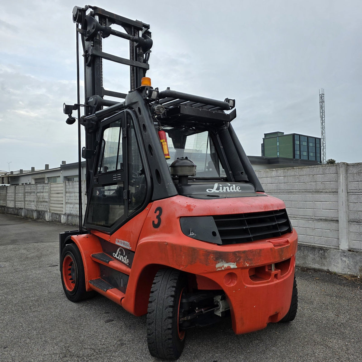 Linde H70D-01 usato 2010 - carrello elevatore diesel - foto 3