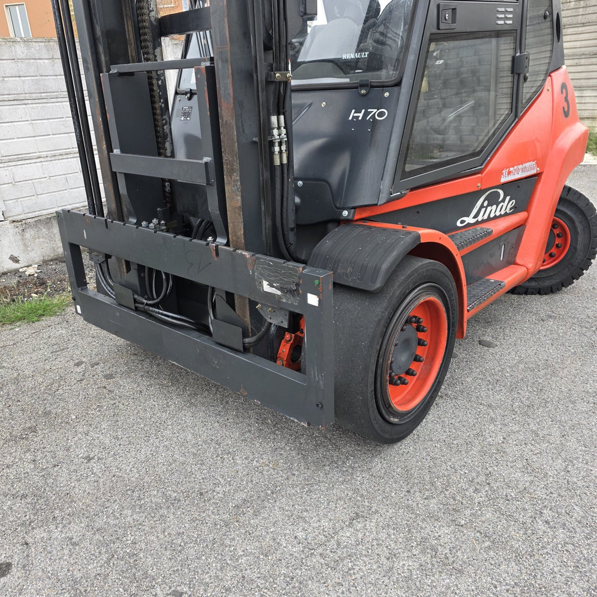 Linde H70D-01 usato 2010 - carrello elevatore diesel - foto 5