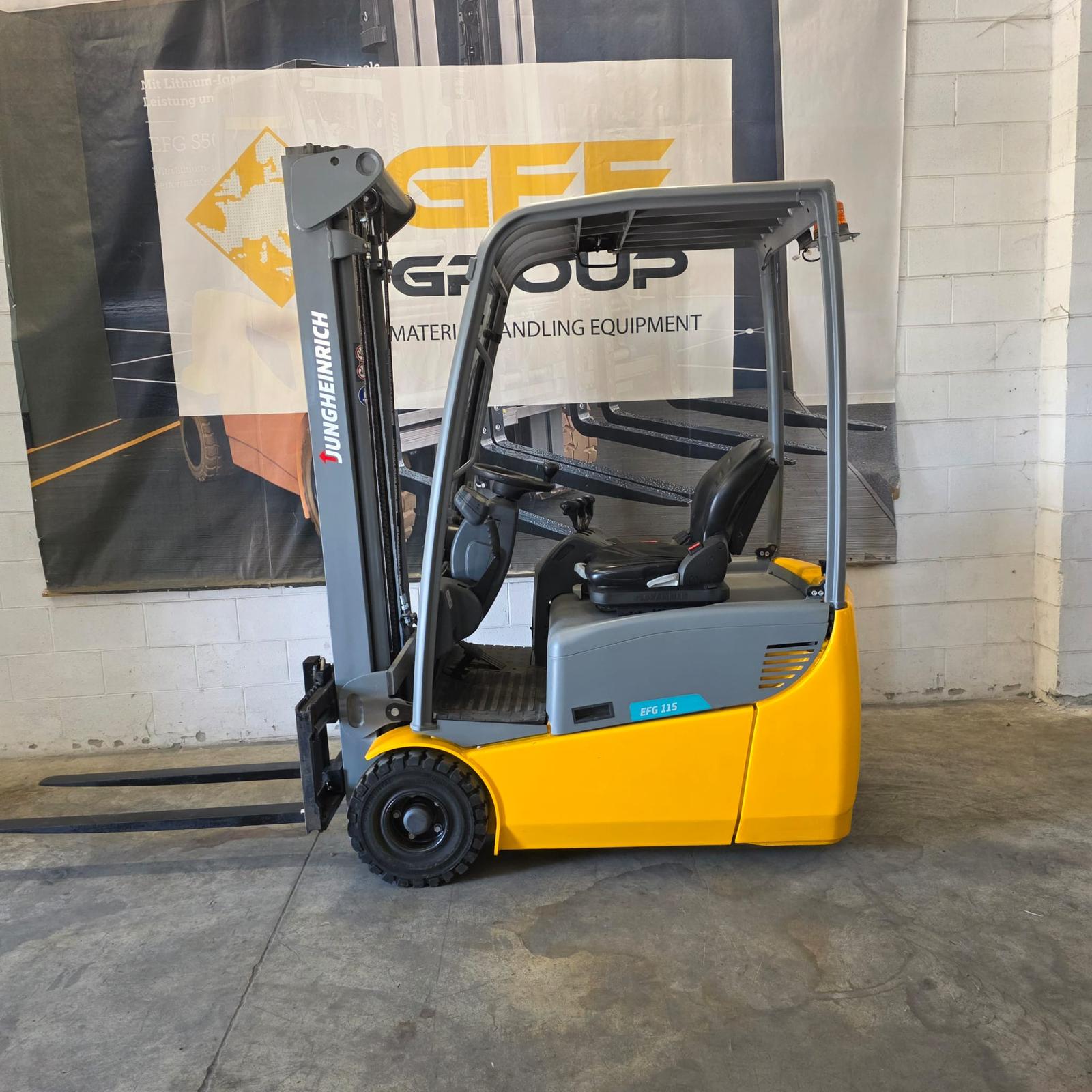 Jungheinrich EFG 115 - Anno 2017 - Carrello elevatore frontale elettrico