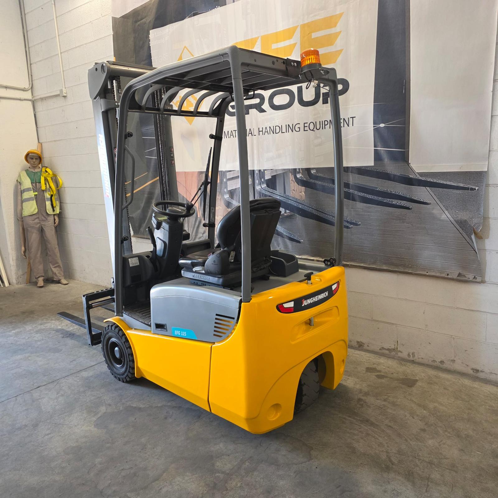 Jungheinrich EFG 115 - Anno 2017 - Carrello elevatore frontale elettrico