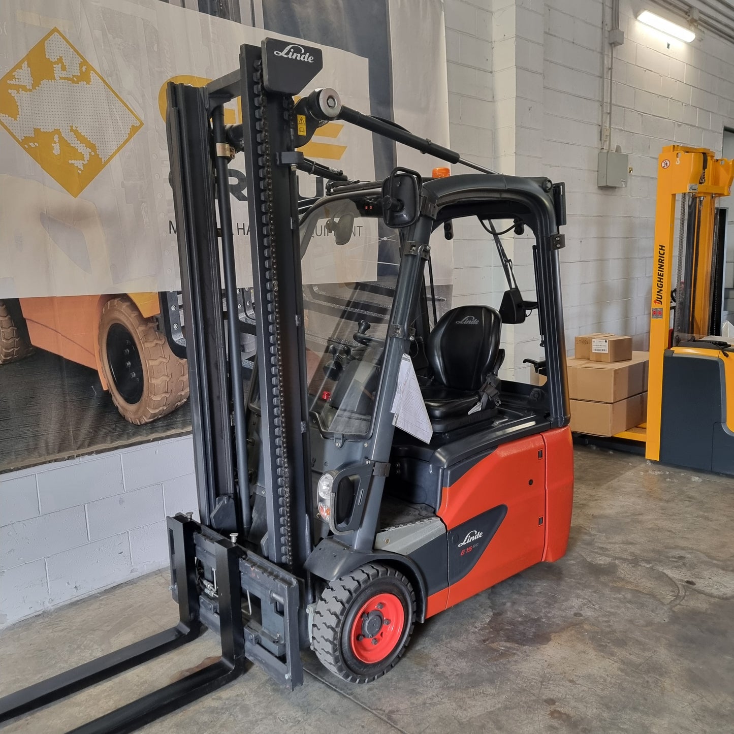 Linde E15-02 EVO - Anno: 2017 - Carrello Elevatore Frontale