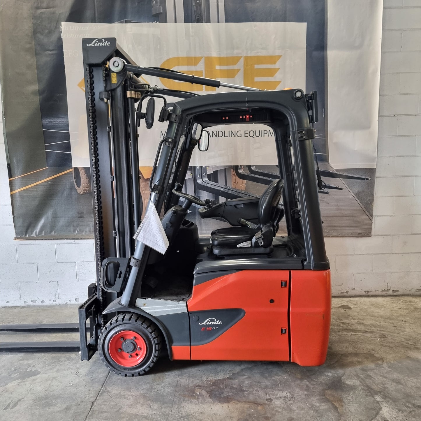 Linde E15-02 EVO - Anno: 2017 - Carrello Elevatore Frontale