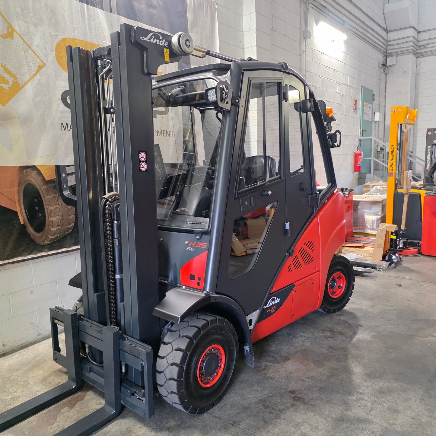 Linde H25D-02 - Anno: 2017 -  Carrello Elevatore Frontale