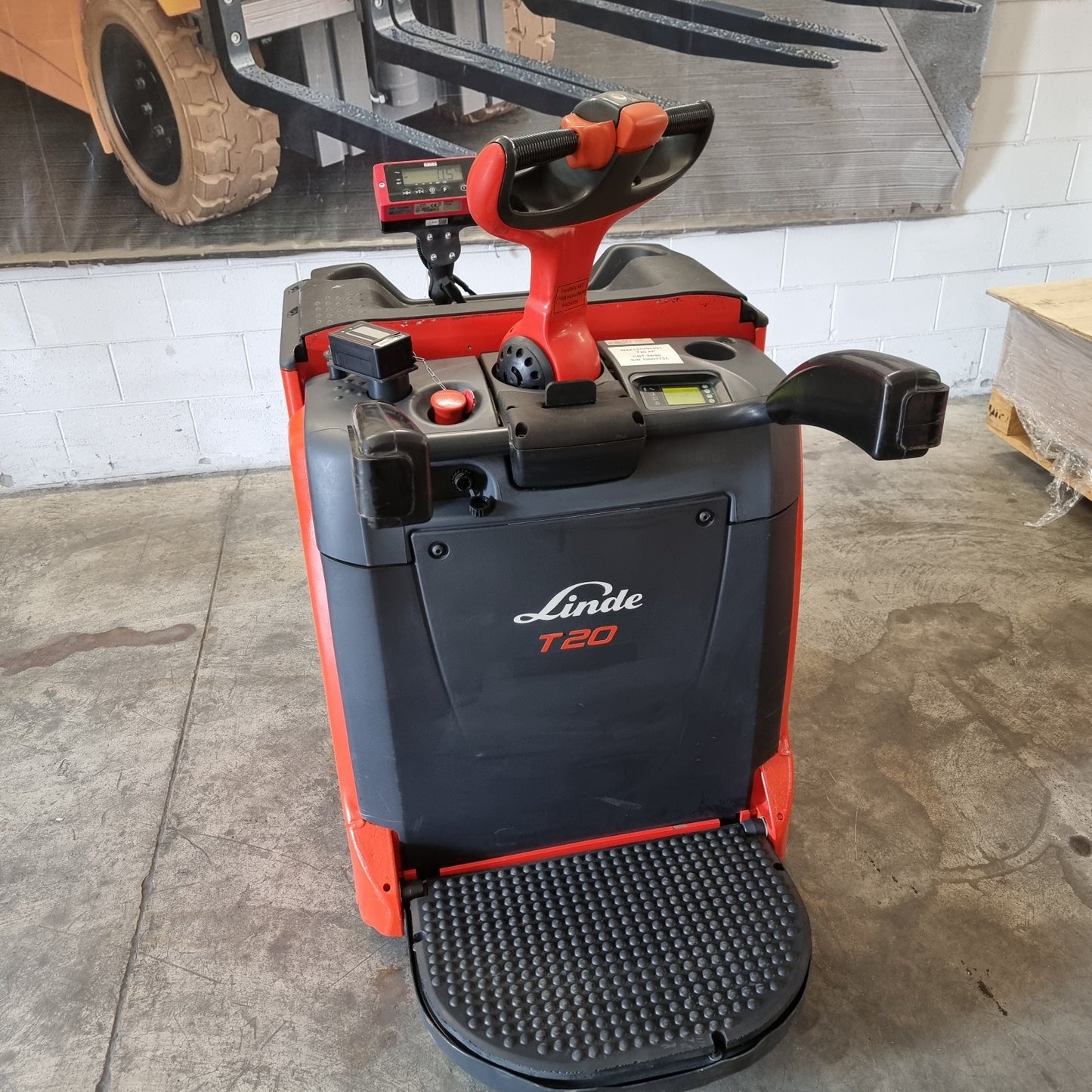 Linde T20 con Sistema Pesatura RAVAS - Anno: 2019 - Transpallet Elettrico con Bilancia