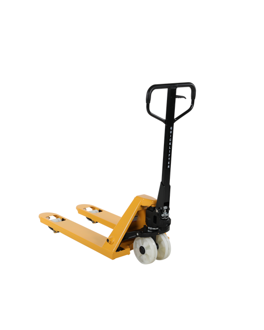Transpallet Manuale Quicklifter 900x540mm - Monorullo Nylon - Pompata Rapida
