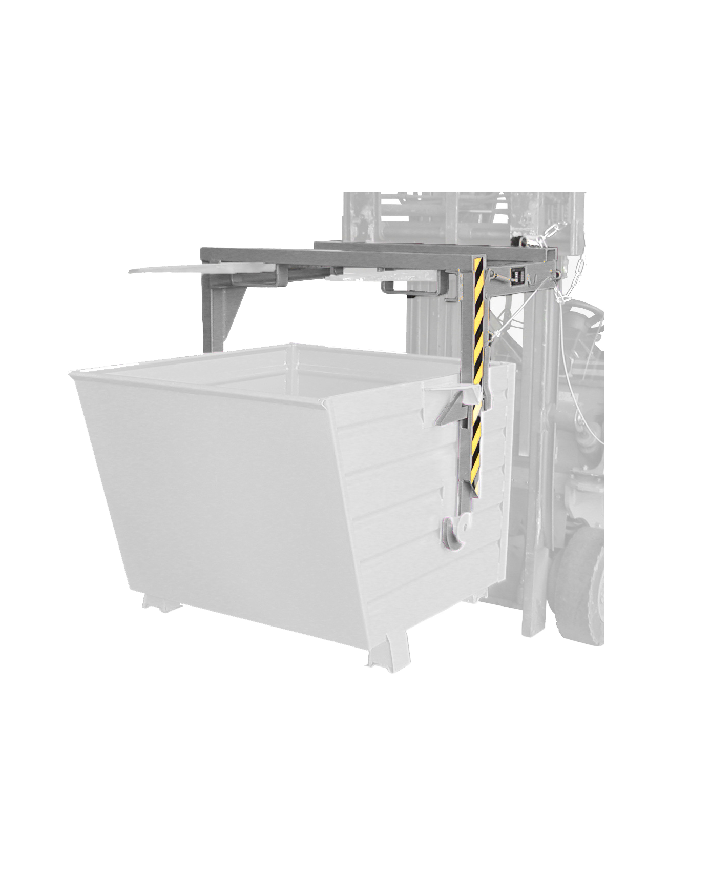 Contenitore Ribaltabile Sovrapponibile in Grigliato BSK-G 90 – 0,90 m³